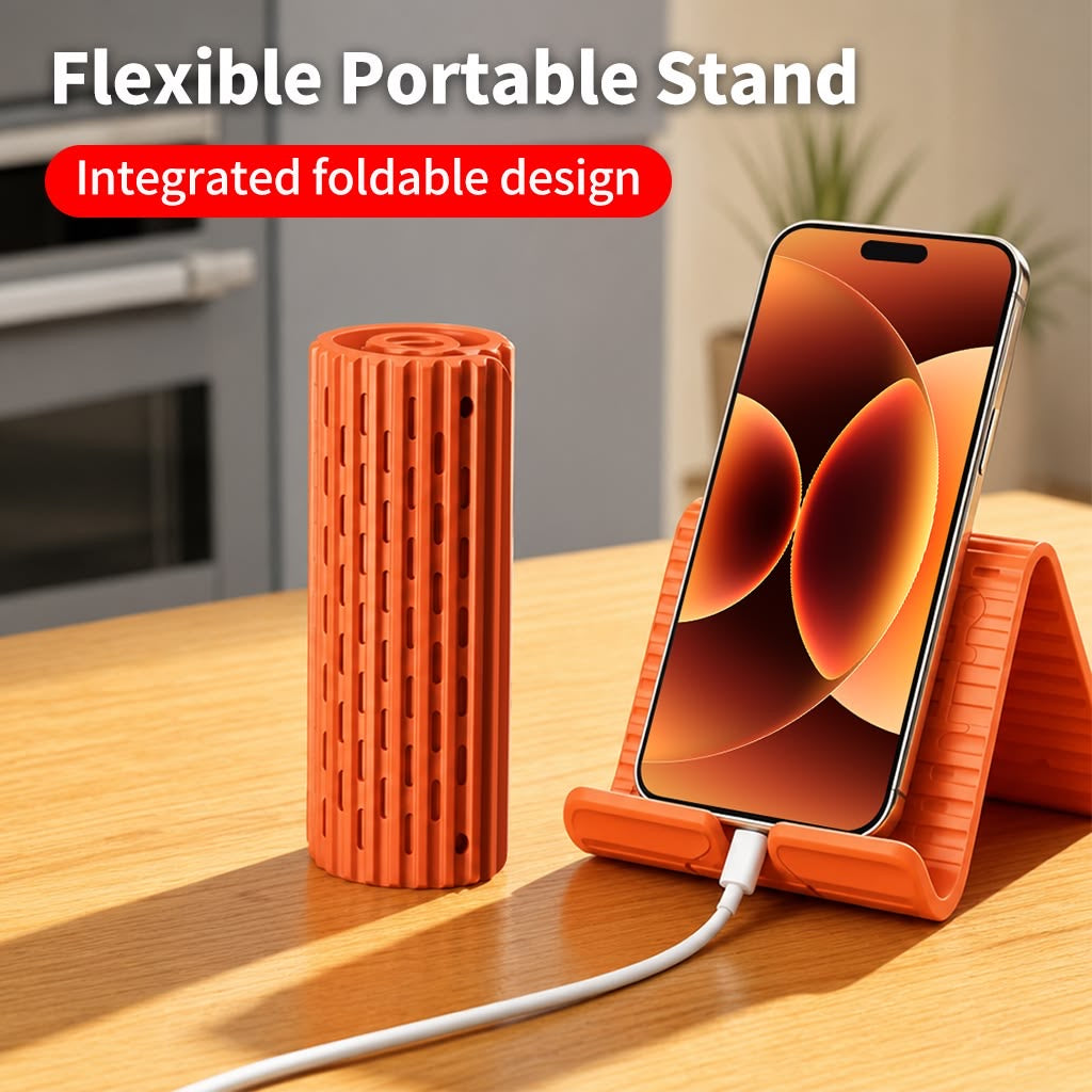 Flexible Silicone Aluminum Phone Holder